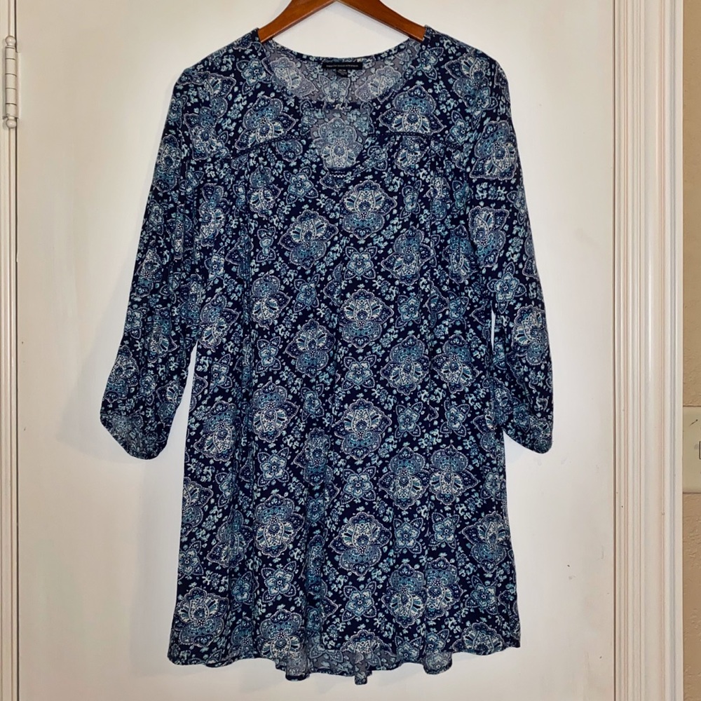 AEO Dress | Blue on Blue